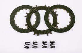 C-POWER (D.EMBR. RACING + RESORTES) GILERA SMASH 110 (3 pcs) STD [W89032]